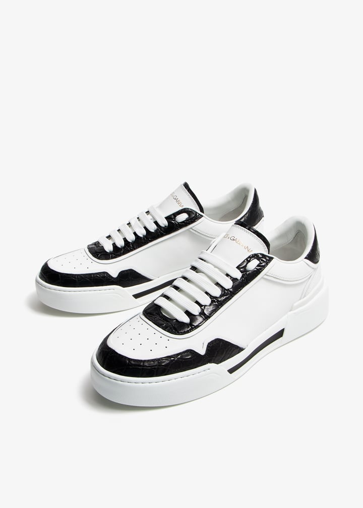 スニーカー Dolce & Gabbana White leather New Roma sneakers Dolce & Gabbana 'new Roma' White Leather Sneakers | italist