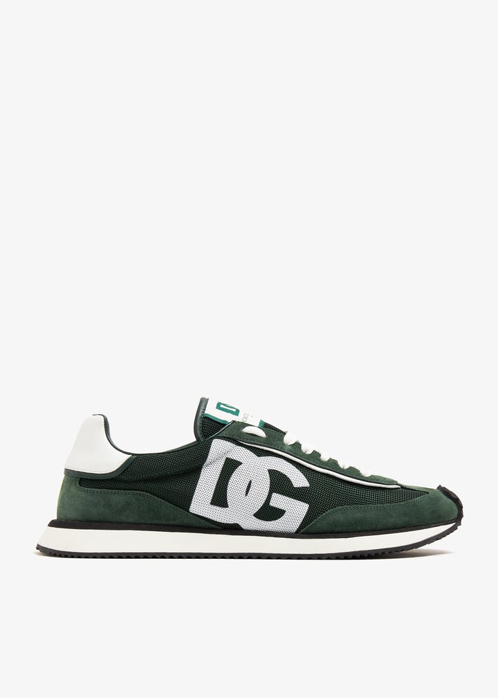 Dolce&Gabbana Mixed-material DG Cushion sneakers for Men