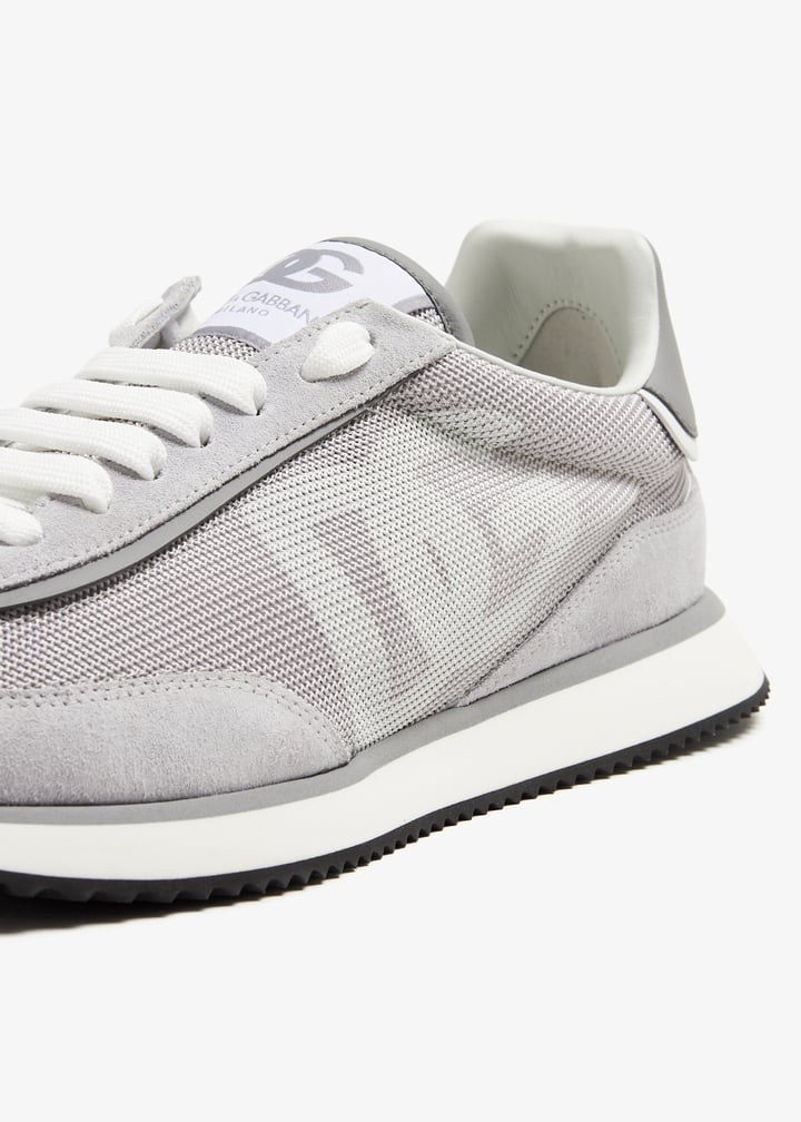 Dolce&Gabbana Mixed-material DG Cushion sneakers for Men