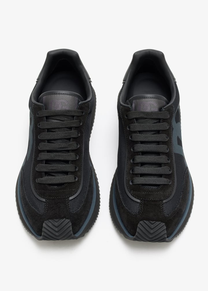 Dolce&Gabbana Mixed-material DG Cushion sneakers for Men Dolce&Gabbana Mixed-material DG Cushion sneakers for Men