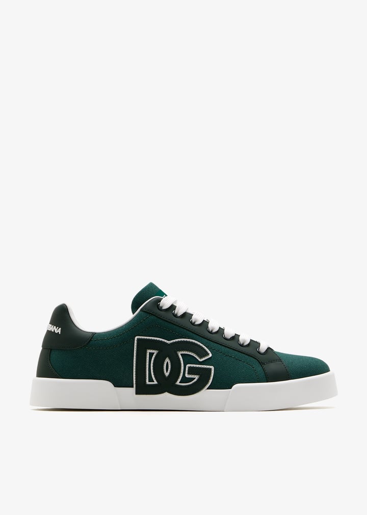 スニーカー Dolce & Gabbana Portofino Light Strobel sneakers Portofino light strobel sneakers in canvas and calfskin in