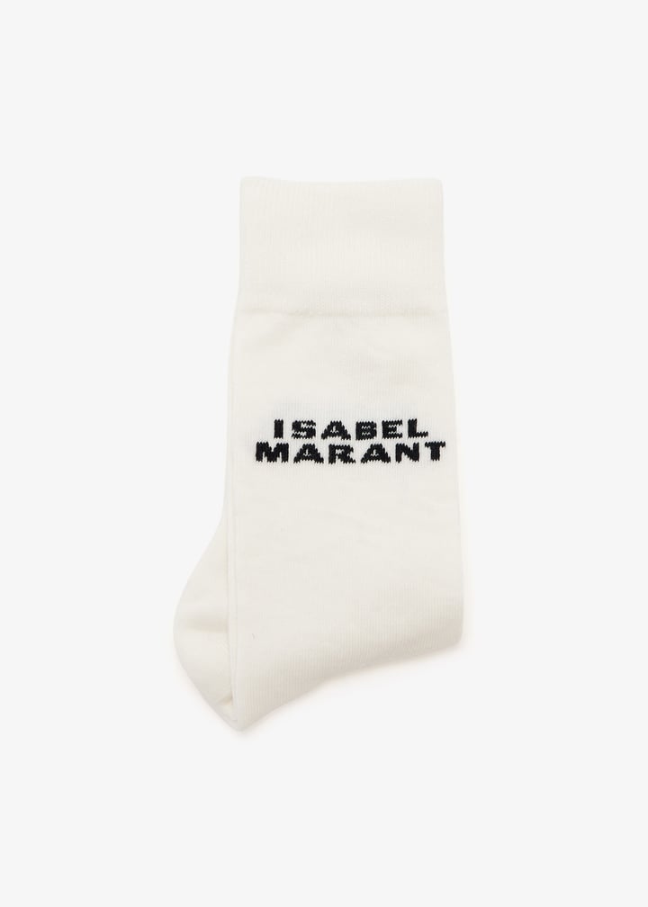 Isabel Marant Dawi socks for Women - White in USA | Level Shoes