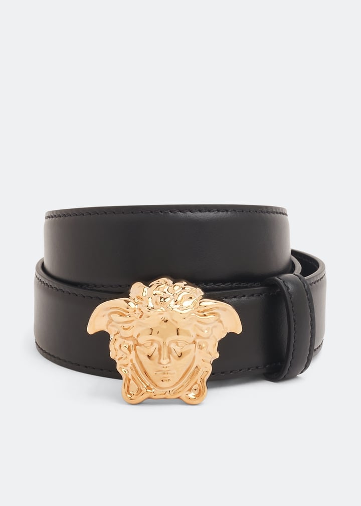 Versace La Medusa belt for Men - Black in USA | Level Shoes