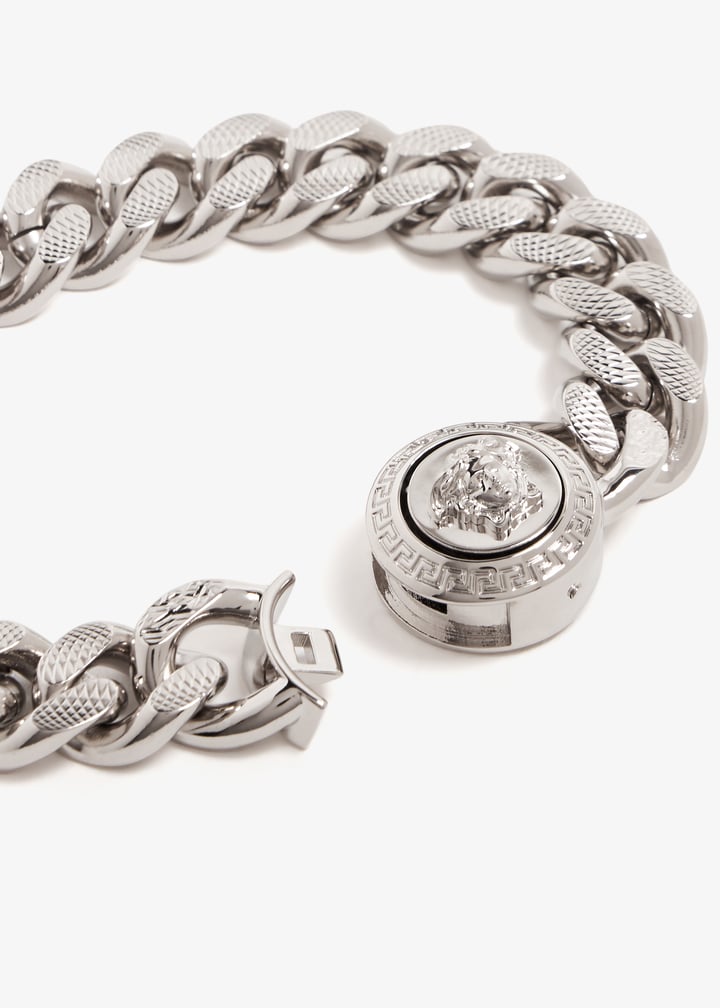 VERSACE｜JEWERLY (MEDUSA CHAIN BRACELET (DG06996 DJMT KO VERSACE Medusa logo chain bracelet DG06996 | eBay
