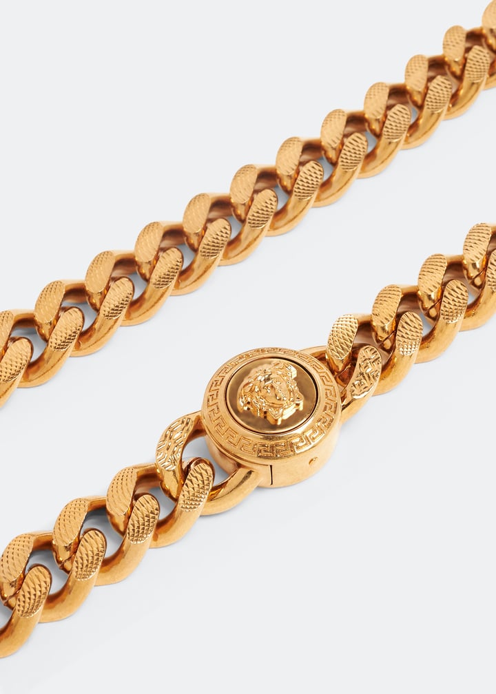 VERSACE｜JEWERLY (MEDUSA CHAIN NECKLACE (DG16949 DJMT KO Chain Medusa Necklace Gold | VERSACE US
