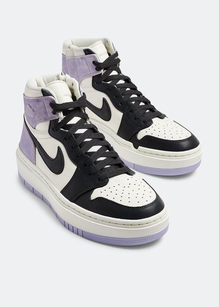 Purple Women's Nike High Top Jordans Wmns Jordan Mid SE 'Sky