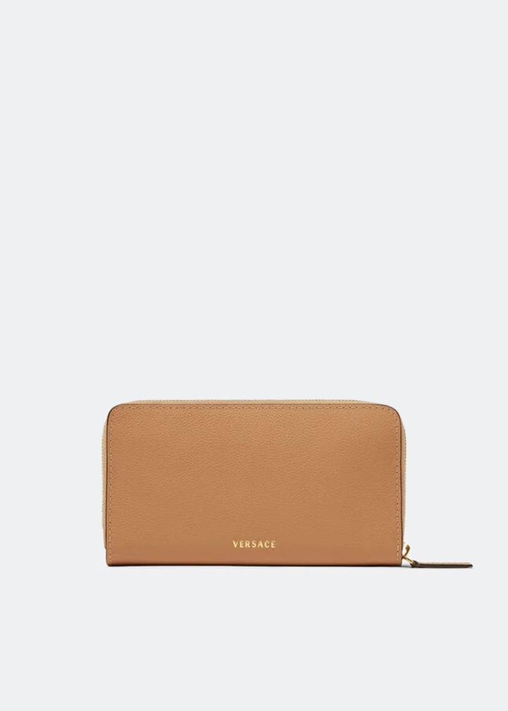 Versace La Medusa continental wallet for Women Brown in KSA