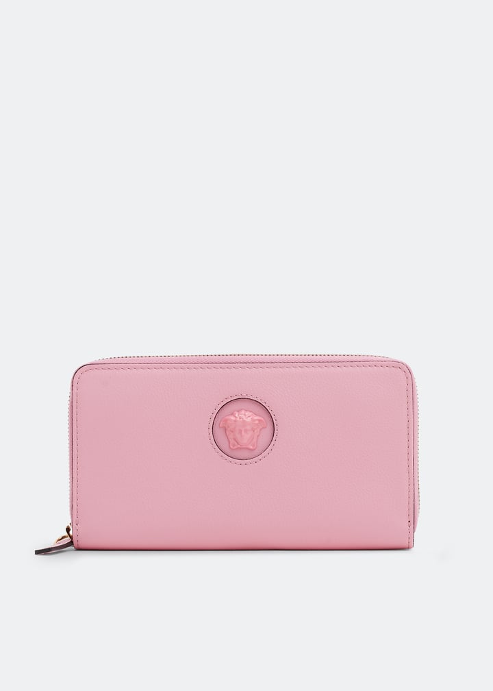 Versace La Medusa continental wallet for Women Pink in UAE - Main Image