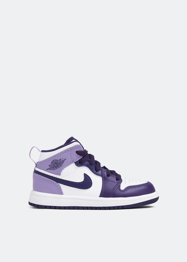 Nike Air Jordan 1 Mid sneakers for Girl - Purple in UAE