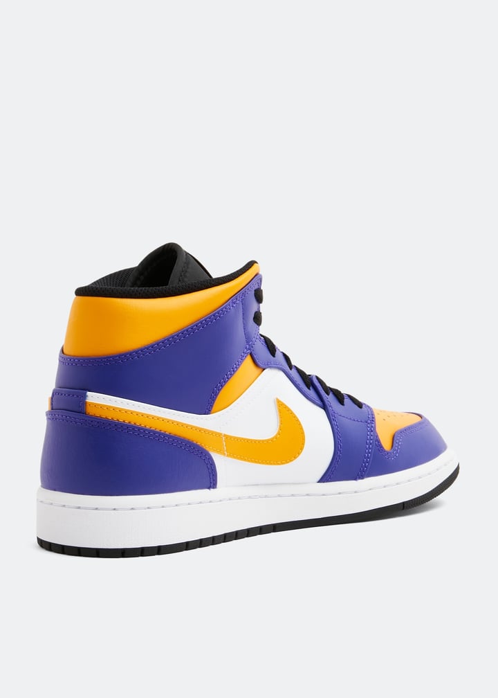 Nike Air Jordan 1 Mid 'Lakers' sneakers for Men - Purple in
