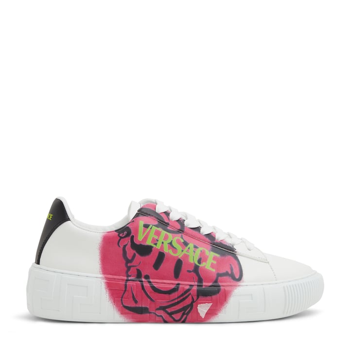 Versace Greca Smiling Medusa sneakers for Women White in UAE