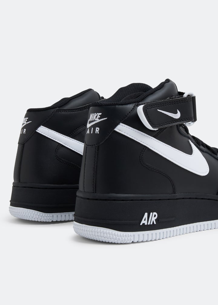 Basketball Shoes Black Air Force One High Buty Nike Air Force Mid