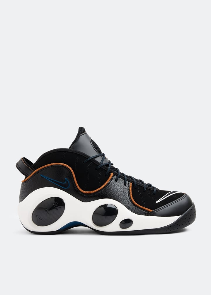 シューズ(男性用) Nike Air Zoom Flight 95 \"Black llic Nike Men's Zoom Flight 95 Basketball Shoes Size 8.5