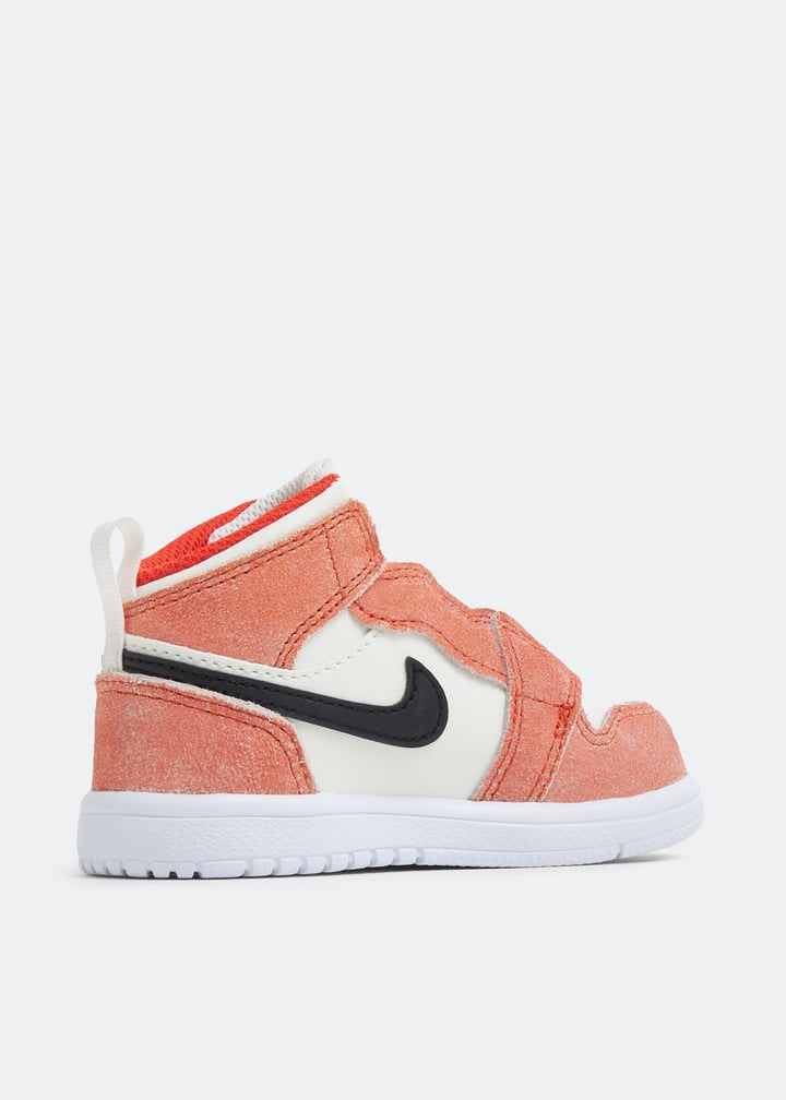 Nike JORDAN MID ALT SE BSP BT for Kids Unisex Orange in KSA