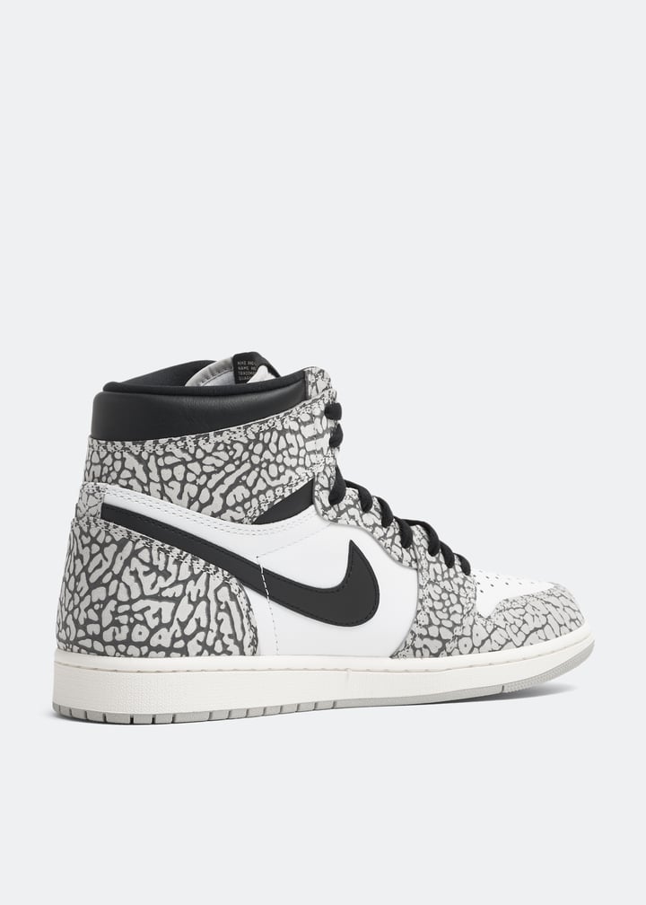 Nike Air Jordan 1 High 'White Cement' sneakers for Men