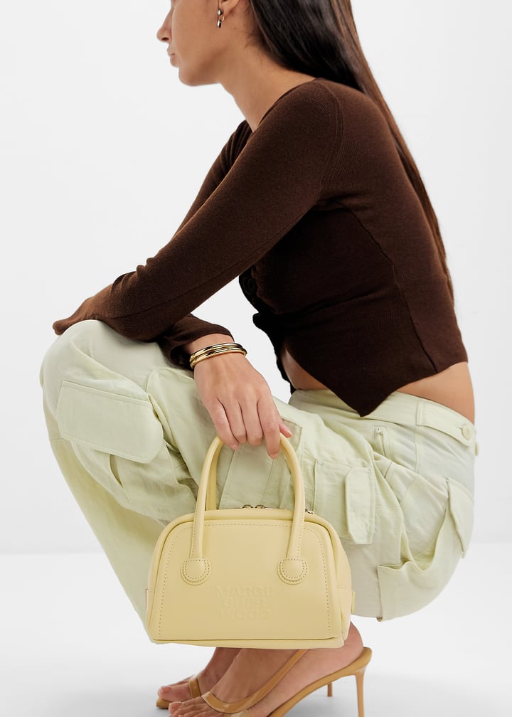 MARGESHERWOOD Soft tote mini bag for Women - Beige in UAE
