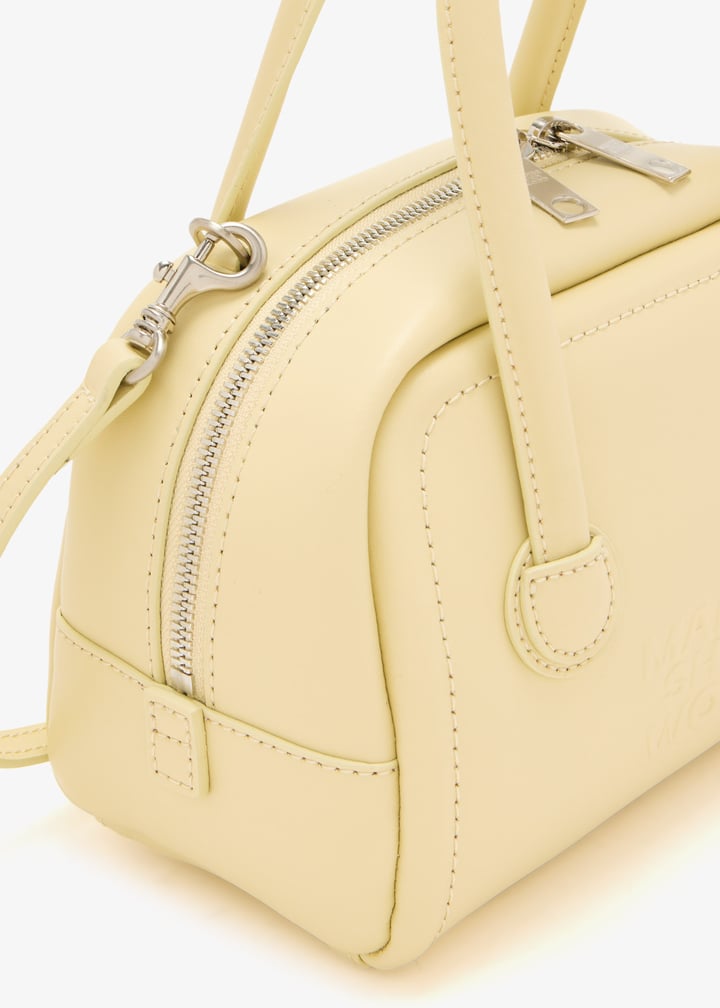 ★MARGESHERWOOD★ ベージュ ミニ Soft Tote バッグ MUSINSA | MARGESHERWOOD SOFT TOTE MINI_chestnut nubuck