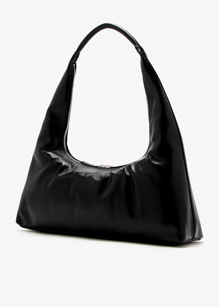 MARGESHERWOOD Hobo large bag for Women - Black in KSA