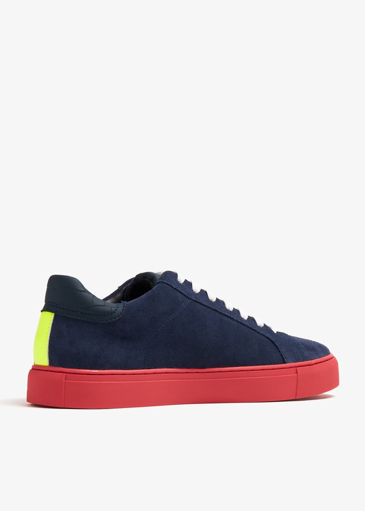 Hide&Jack Oil sneakers for Men Blue in UAE Level Shoes