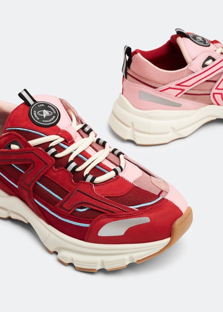 AXEL ARIGATO F1219001MAGMADUSTYMINT 関税送料込 Axel Arigato Marathon R-Trail 50/50 Sneaker for Women - Red
