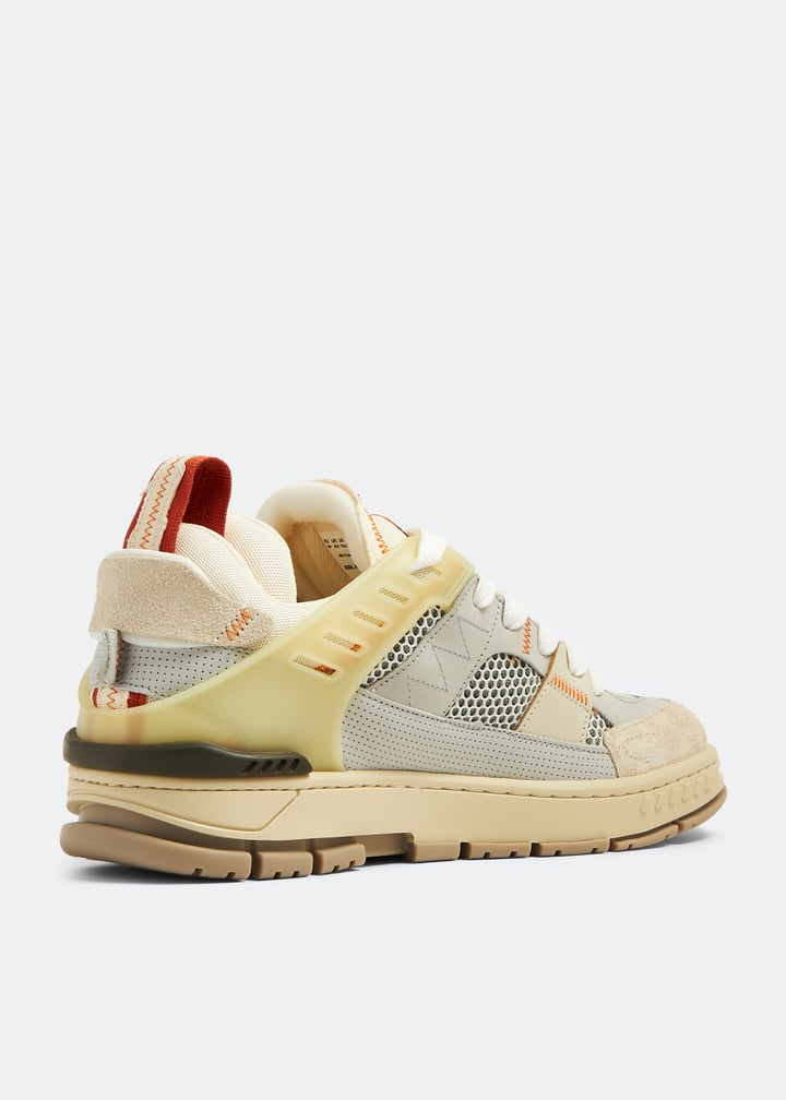 【関税込み】Axel Arigato トープ Patch ウォッシュド フーディ Axel Arigato Area Patchwork sneakers for Men - Beige in UAE