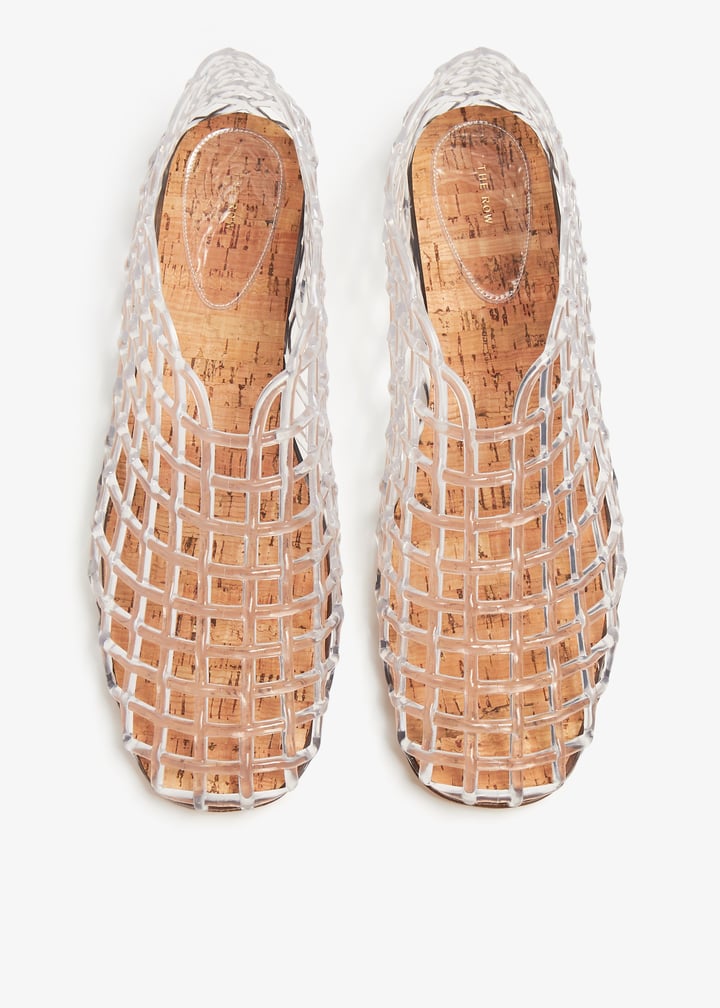 靴 THE ROW MARA FLAT LOAFERS CLEAR PVC The Row Women's' Mara Flats in Clear | LN-CC®