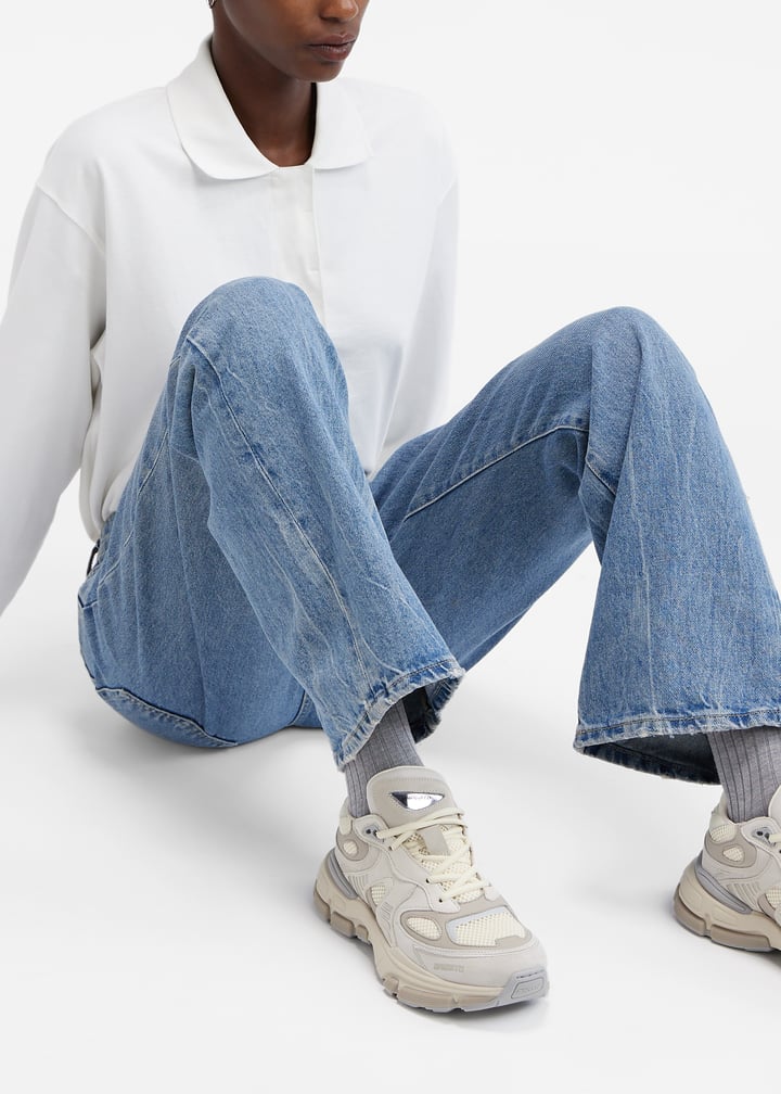 スニーカー AXEL ARIGATO Woman Sneakers Beige F1665001 BEIGE LIGHT BLUE axel-arigato-dice-low-beige-