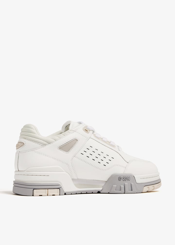 【関税込み】New Lucky 9 Sneakers in White Leather New Lucky 9 Sneakers in White Leather