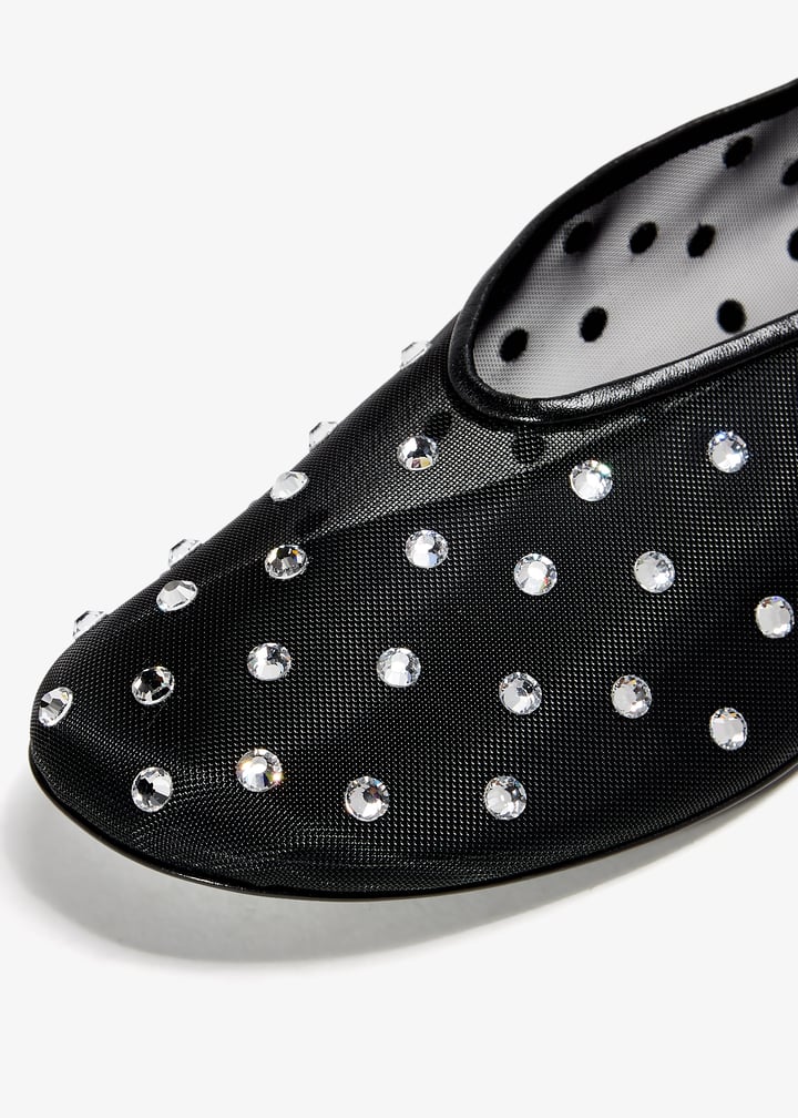 Khaite Marcy ballerina flats for Women - Black in UAE