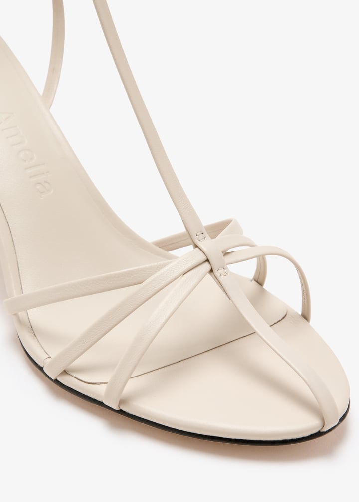 Studio Amelia Aviary 70 sandals for Women - Cream in UAE