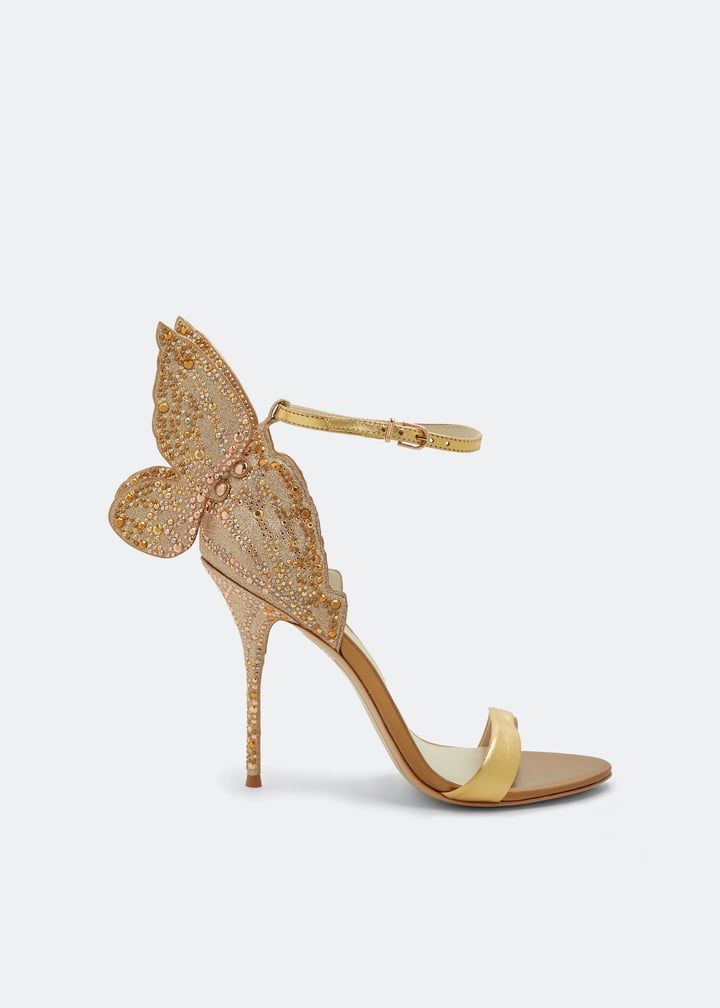 GWセール【新品 レア】SOPHIA WEBSTER★英国ブランド Sophia Webster Phoenix sandals for Women - Gold in UAE