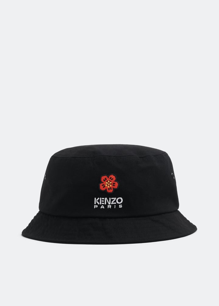 Kenzo Boke Flower bucket hat for Men - Black in UAE | Level Shoes