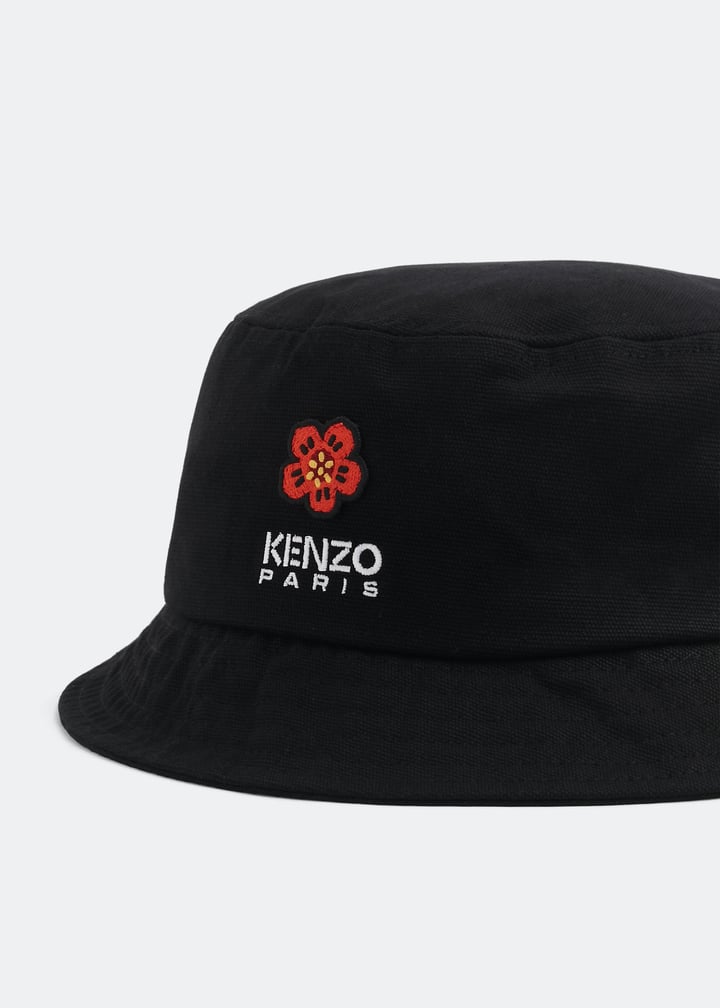 Kenzo Boke Flower bucket hat for Men - Black in UAE | Level Shoes