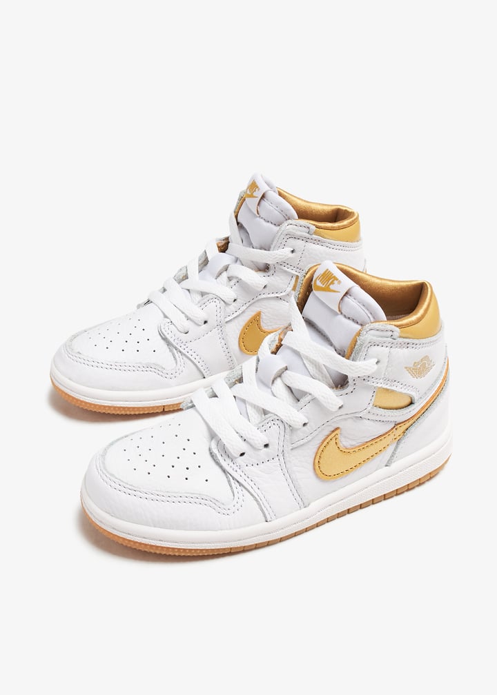 Nike Air Jordan Retro High OG 'Metallic Gold' sneakers for Baby