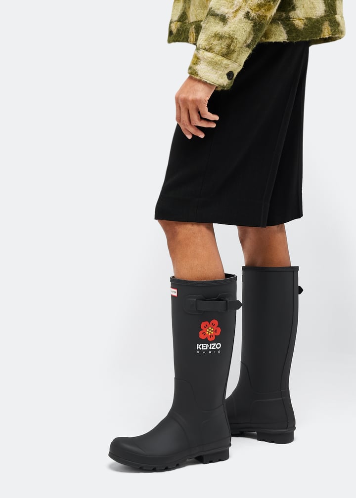 Kenzo x Hunter 男士惠灵顿靴- 阿联酋黑色| Level Shoes