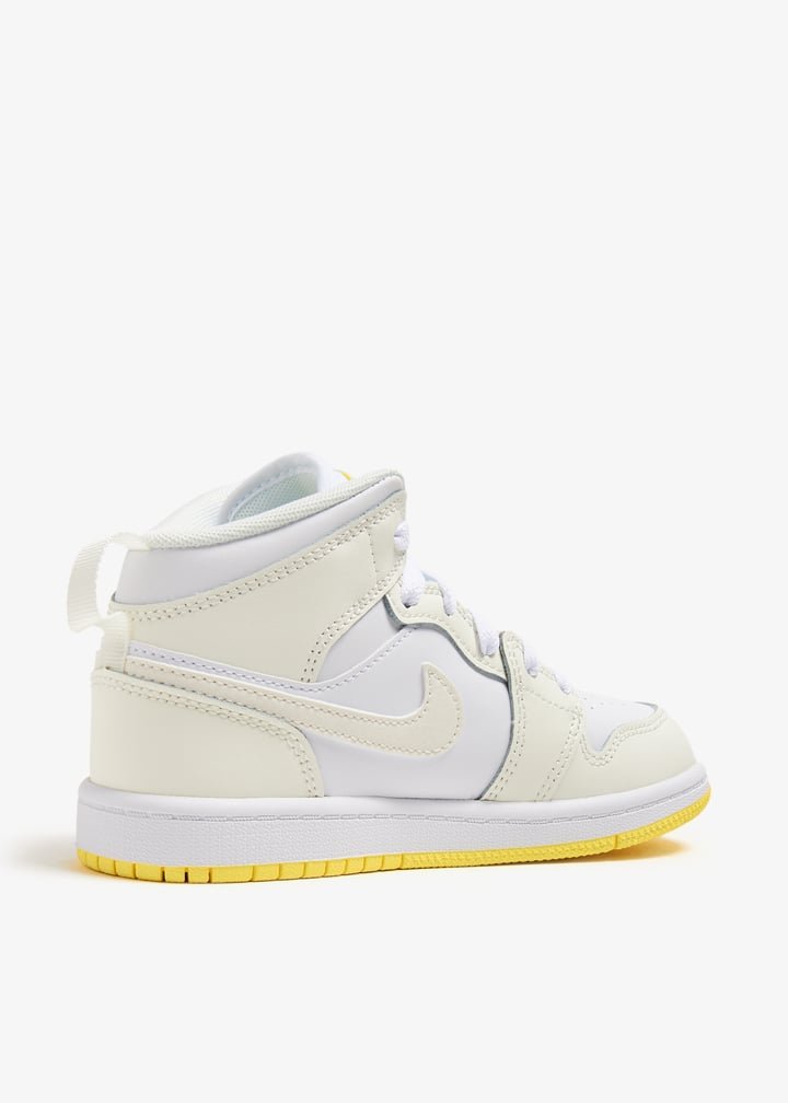 Air Jordan 1 MID ホワイト/イエロー　25cm Amazon.com | Nike Women's WMNS Air Jordan 1 Mid Lx Opti