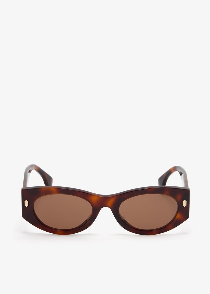 FENDI Fendi Roma oval sunglasses for Women - Brown in UAE