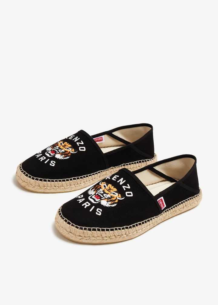 サンダル KENZO LUCKY TIGER ESPADRILLES Kenzo Lucky Tiger espadrilles for Men - Black in UAE | Level
