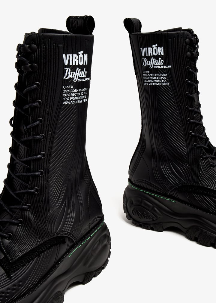 ミドルブーツ VIRON Women Boots C199203A90WBLACK Black 50862979-1_2.jpg