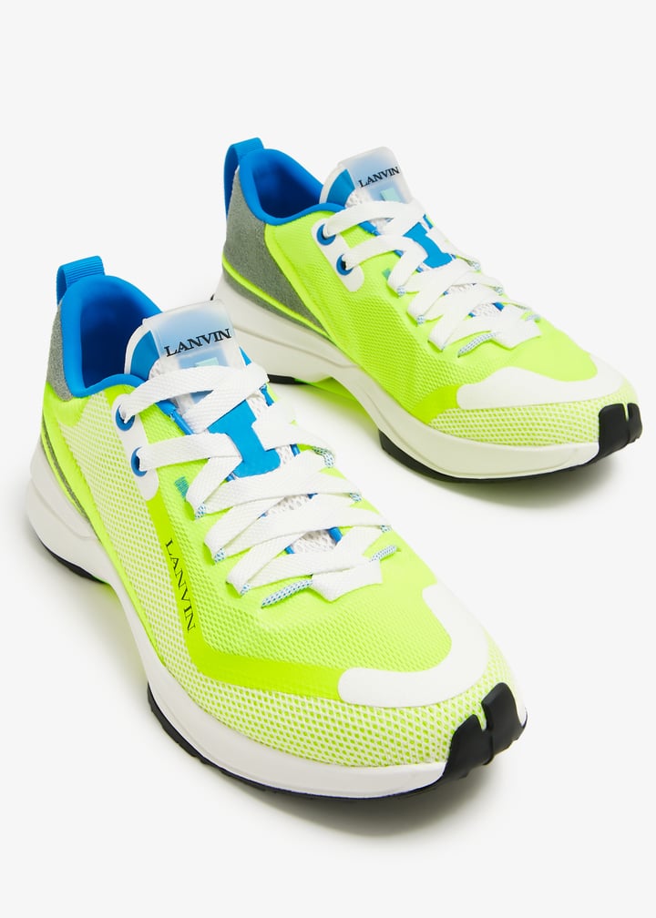 スニーカー LANVIN Men Sneakers FMSKAK01SUSHP240140 Yellow Lanvin Runner Sneakers - Yellow - Men | FMSKAK01SUSHP240140