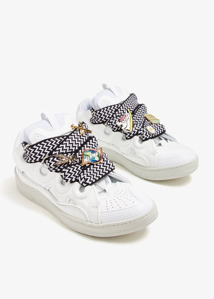 Lanvin x FUTURE Curb 3.0 sneakers for Men - White in UAE