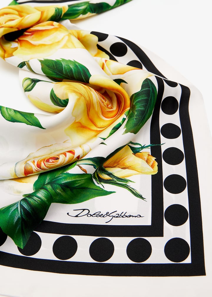 Dolce&Gabbana Printed scarf for Women - Printed in UAE
