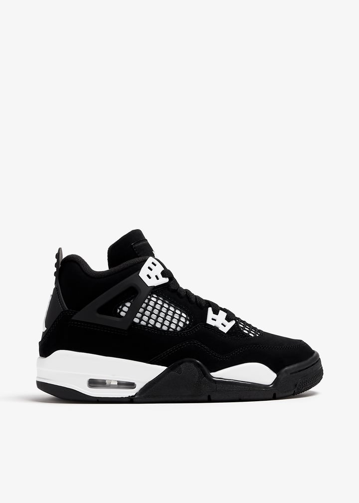 Nike Air Jordan 4 'White Thunder' sneakers for Boy - Black