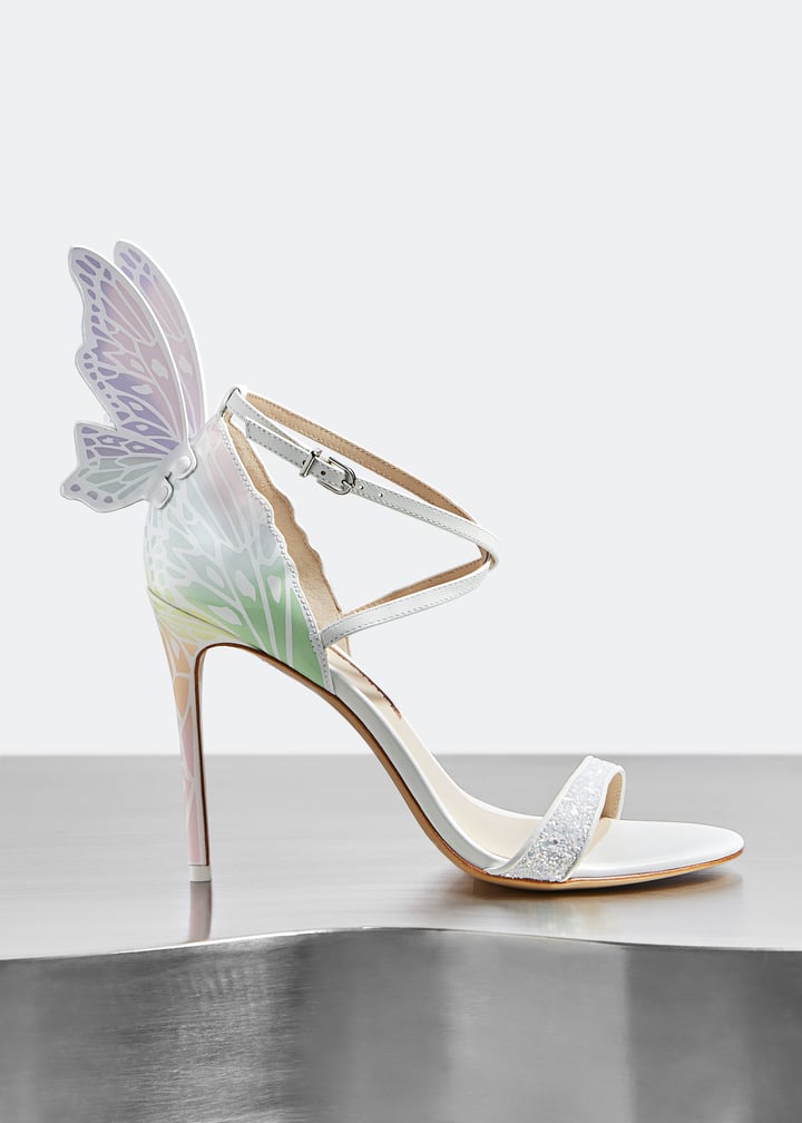 サンダル・ミュール SOPHIA WEBSTER Women Sandals 420818 SSS25012 WHITE Amazon.com | SOPHIA WEBSTER Mariposa Mid Sandal Ivory/Silver