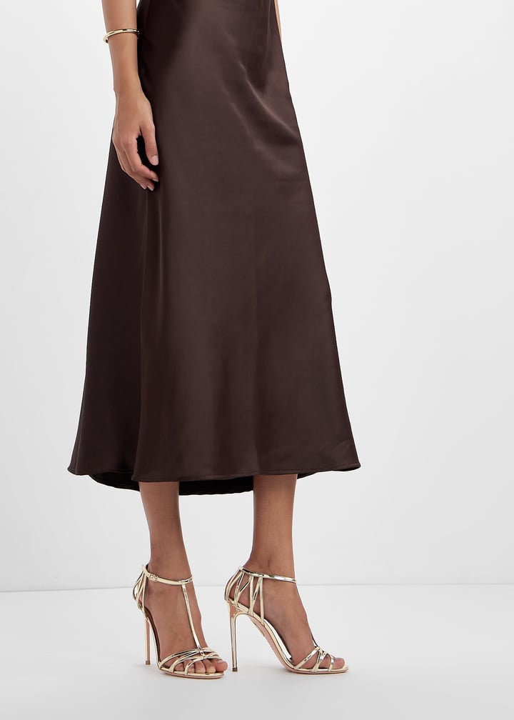 Aquazzura Forever More sandals for Women - Gold in UAE