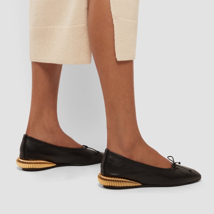 LANVIN バレエフラット ballet flats The Leather Ballerina Flat | Lanvin