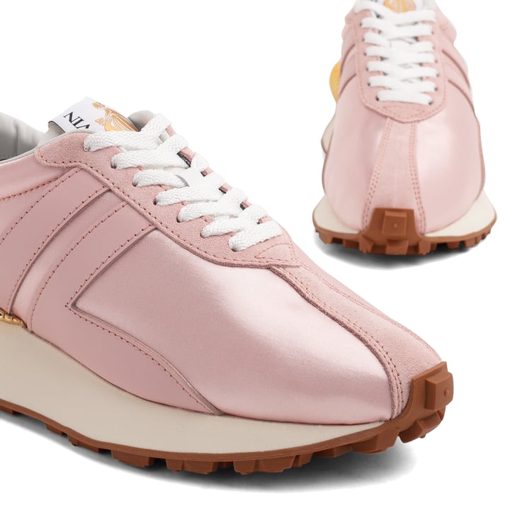 スニーカー LANVIN Women Sneakers FW SKDBB1 ANAP H24 51 pink Dbb1 Leather And Suede Sneakers | Lanvin
