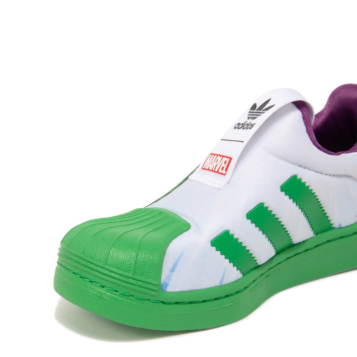 adidas gazelle silver green womens KIDS ADIDAS DISNEY PIXAR SUPERSTAR II COMFORT CLOSURE (CLOUD WHITE / CORE  BLACK / SEMI SOLAR GREEN)