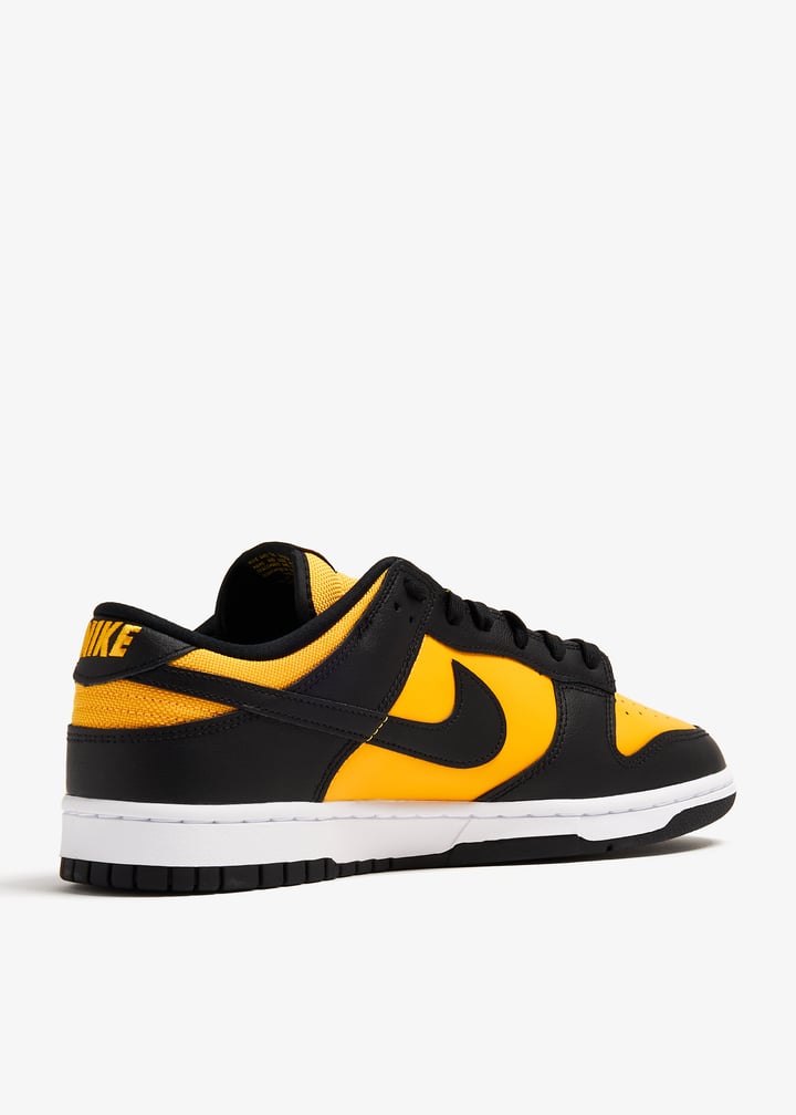Nike Dunk Low 'Black University Gold' sneakers for Men