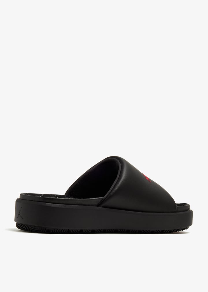 Nike Jordan Sophia slides for Women - Black in KSA | Level Shoes